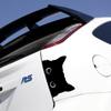 Car Styling Car Vinyl Decal Car Window Sticker Big Eyes Cat Sticker Auto Decoration Sticker