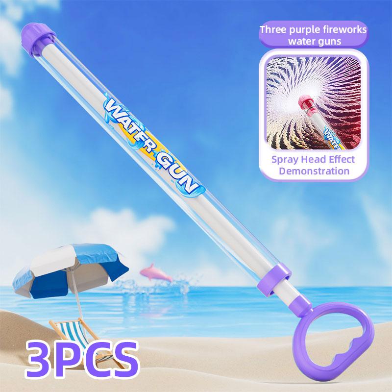 3-х элементный водяной пистолет-фейерверк для игры в воде, игрушка для пляжа, детский водяной пистолет, водяной пистолет для вечеринки, плавающий водяной пистолет