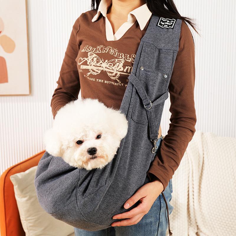 Cross-border Wholesale Pet Crossbody Bag Cat Bag Dog Outing Bag Portable Pet Backpack New Pet Shoulder Bag