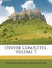 Книга Oeuvre Complètes, Volume 7