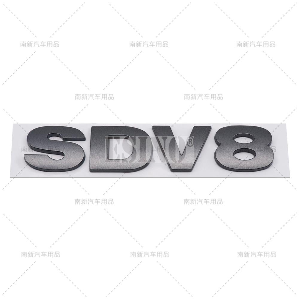 Авто Стайлинг SDV6 SDV8 3D ABS Значок Наклейка на Кузов Эмблема Наклейка Декаль для Land Rover Range Rover Defender Velar Evoque bhrj9