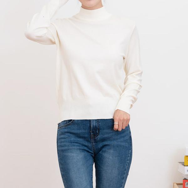 Футболка для женщин половина воротника черепахи трикотажная футболка свидание наряды корейская мода