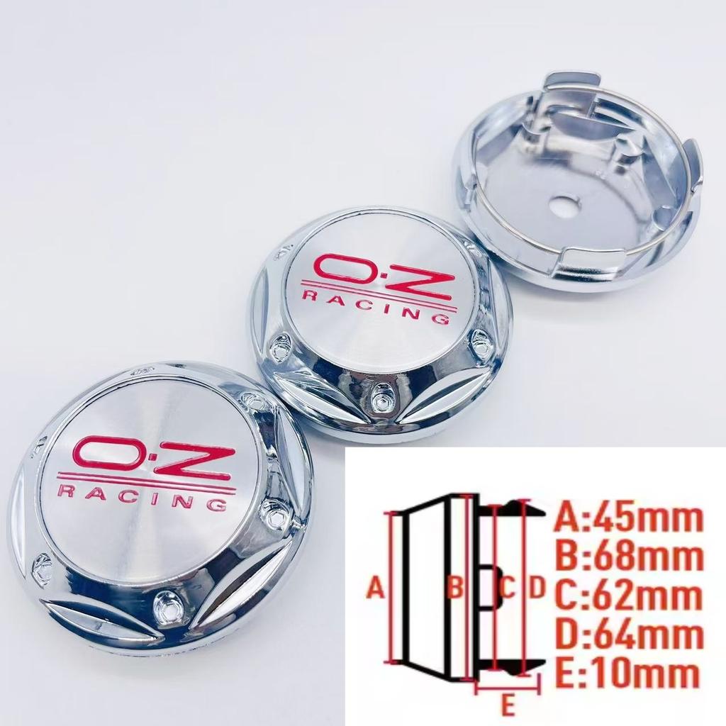 4pcs 68mm OZ Racing O.Z Car Wheel Center Hub Rim Cap Styling Cover Emblem Badge Sticker Accessories