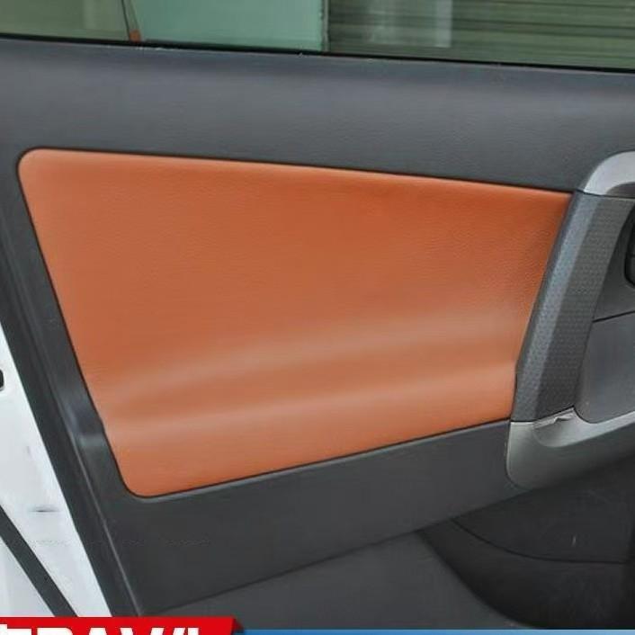Leather Armrest Cover Set for 09-12 Rav4 Door Panel Interior Lining