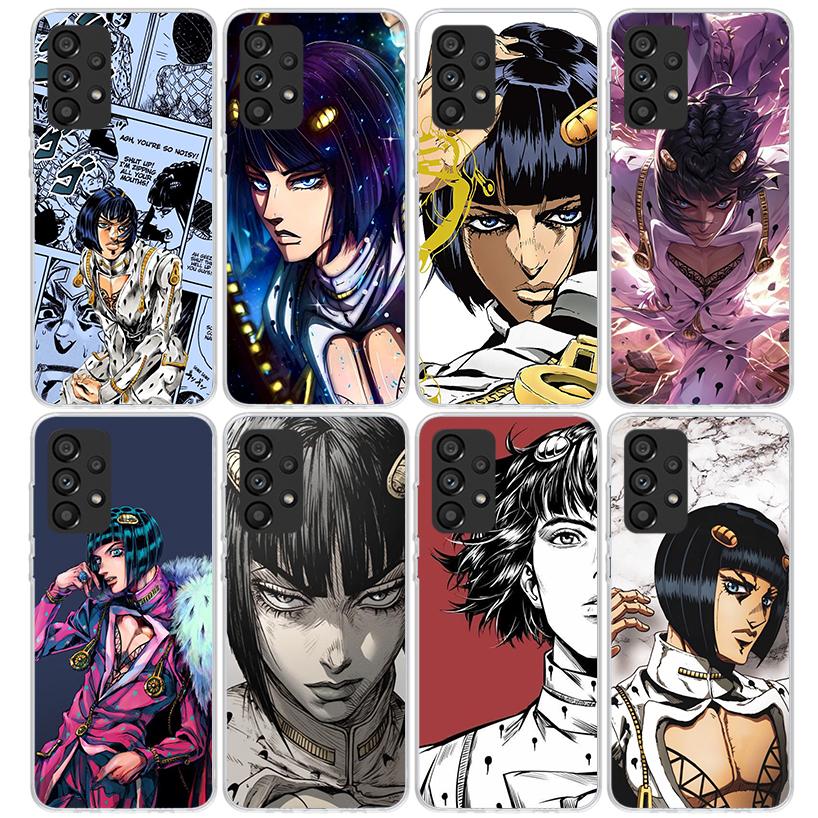 Чехол для телефона JoJo Adventure Бруно Буччеллати для Samsung Galaxy A17 A57 A37 A16 A26 A36 A56 A15 A25 A35 A55 A14 A13 A54 A53 A34 A2