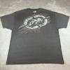 Мужская футболка Ecko Unltd 2XL Угольно-серый Череп Цепь Графика Streetwear Y2K Футболка