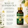 AROMATICO Масло для диффузора Лимон, Премиальное масло для ароматизации дома для ароматерапии, медитации и концентрации | Универсальное использование в диффузорах, освежителях воздуха
