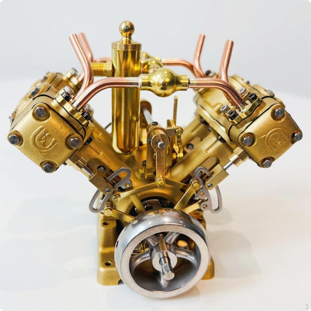 Engine Model High Precision Miniature Steam Mechanical Aesthetic Desktop Ornament for
