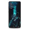 Чехол для телефона 'Луна Воющий Волк' для Samsung Galaxy A14 A54 A34 A51 A71 A72 A73 A32 A52 A52S A01 A11 A21S A31 A41 5G Мягкий Чехол Сумки
