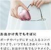 ReFa HEART BRUSH mini Серебристая Портативная Распутывающая Щетка для Волос Блеск Компактная Форма Сердца