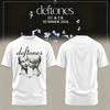 Unisex Deftones Eu Uk Summer 2026 Tour TShirt Double Sided Graphic Rock Band Oversized Streetwear Short Sleeve Tee