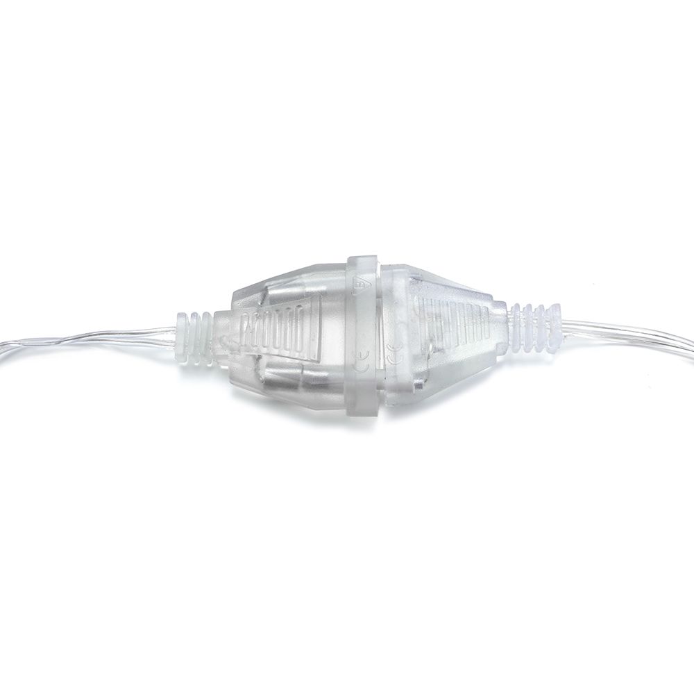 Lantern Line Transparent 3m With Switch Extension Cord 220V Cable Light String Extension Cord