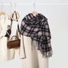 Winter Classic Plaid Warm Scarf Scarf Han Sweet Wind Shawl Warm Scarf Couple Student Warm Scarf