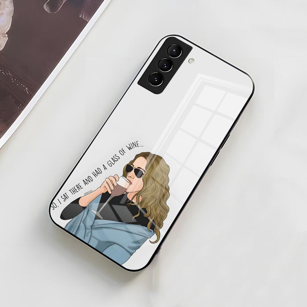 S-Sex And The City TV Phone Case For Samsung A56 A36 A26 A16 A15 A25 A35 A55 A14 A34 A24 A54 Glass Case