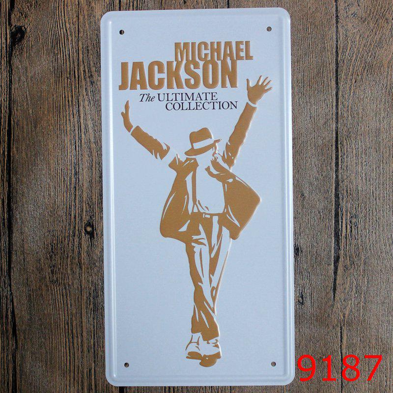 Европейская и американская тематика Жестяная табличка Номерной знак - Винтажный декор для ресторанов и кафе