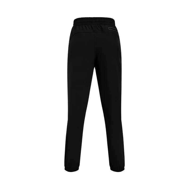 Under Armour Unstoppable Breathable Mid-Rise Solid Color Sports Casual Pants Men Bottoms Black 1389301-001