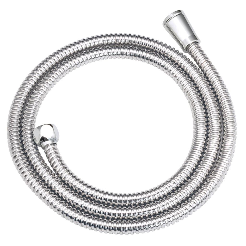 Gaona Korekamo Replacement Metal Shower Spiral with Compatible with Most Hose, 2.0m (Flexible Adapter, Manufacturers) GA-FF017
