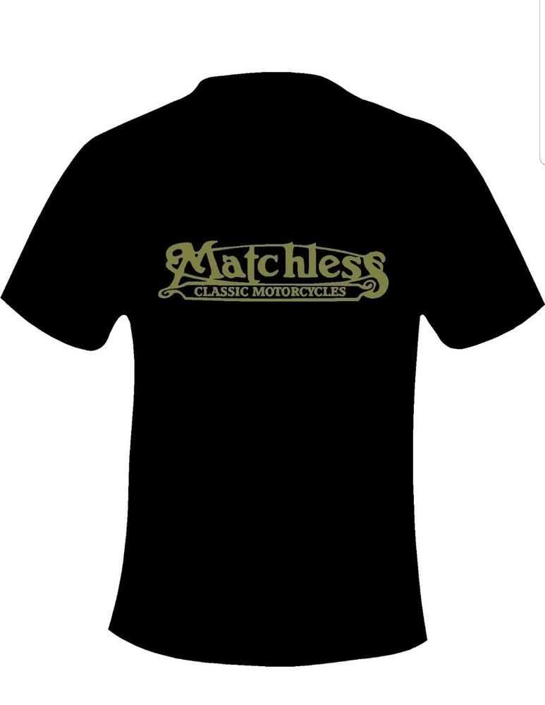 Matchless Motorcycles Vintage Retro Motorcycle Printed T-Shirt S,M,L,XL,2XL