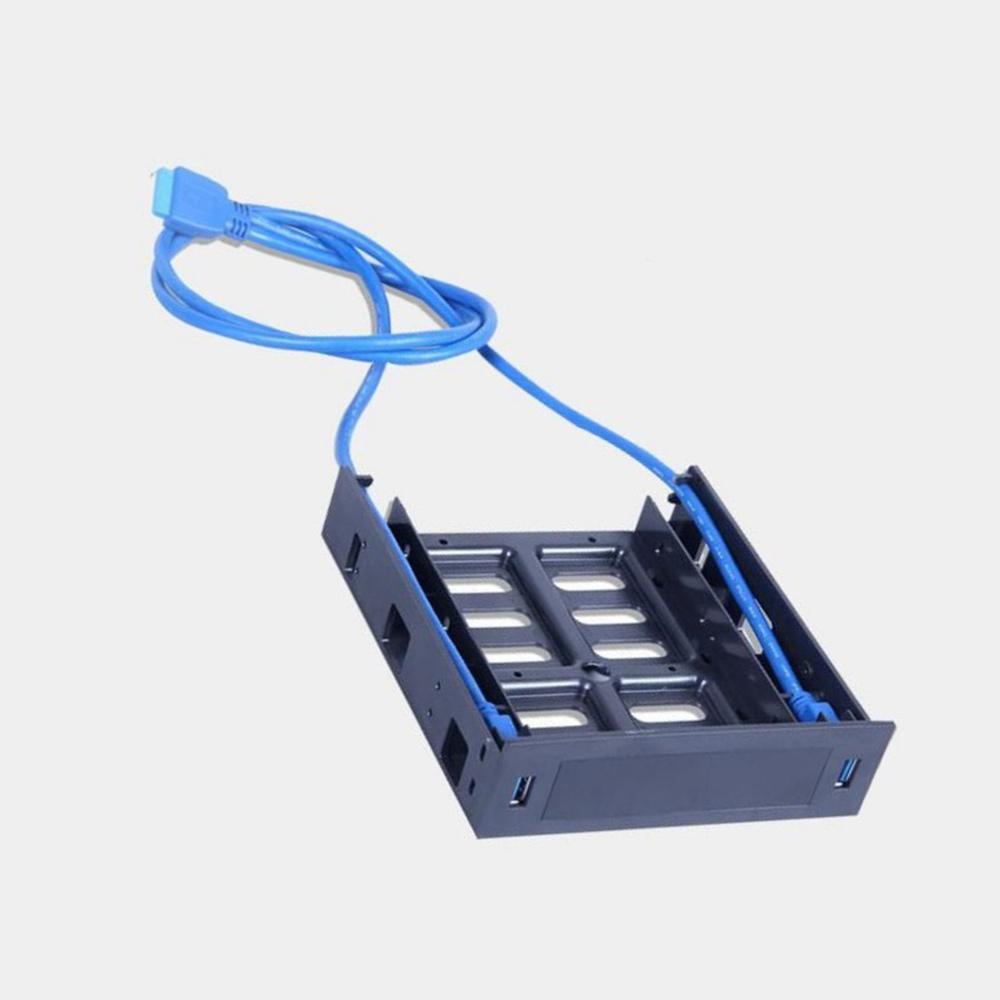 2 X USB 3.0 на переднюю панель с местом для устройства 3,5 дюйма/HDD или SSD/HDD 2,5 дюйма в отсек 5,25 дюйма для дисковода или оптического привода