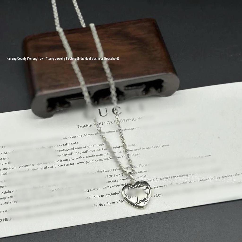 Винтажное ожерелье с двойным символом G, черепом и ключом: Унисекс Большой Размер, Смелая Любовь и Цепочка-свитер с Головой Тигра