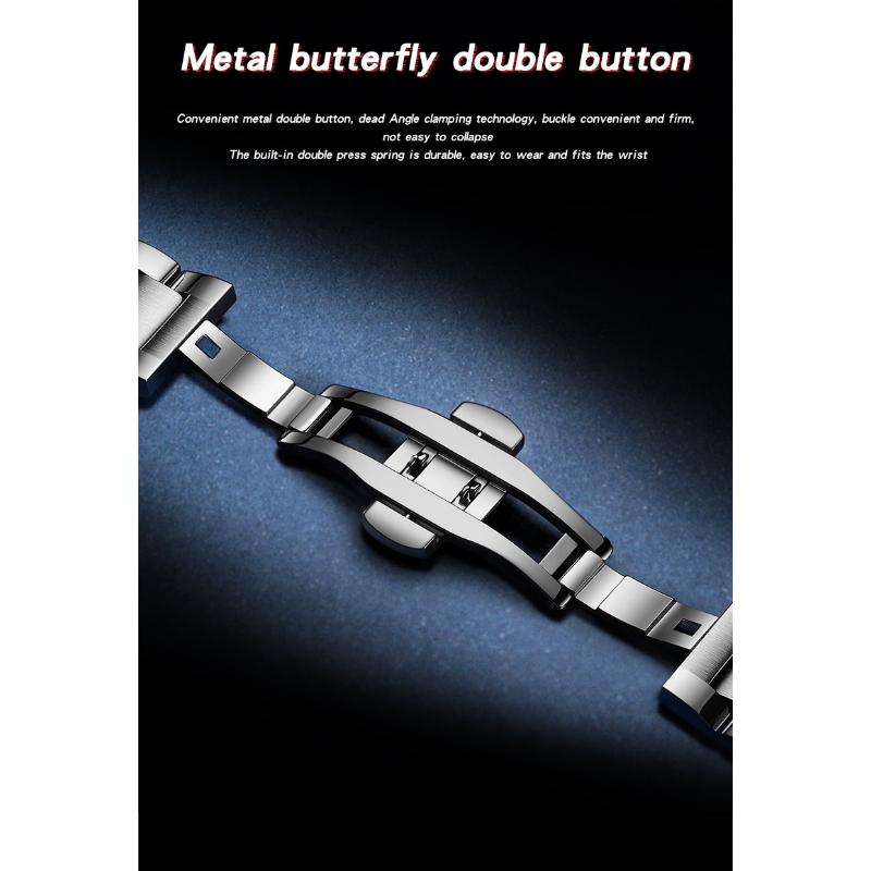 SANDA Часы со стальным ремнем, модные повседневные мужские часы с крутым циферблатом, кварцевые часы на колесе автомобиля