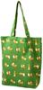 Сумка-тоут A4 'Дружеский холм', Дизайн от Shibata-san, Зеленая [VW-270-136]