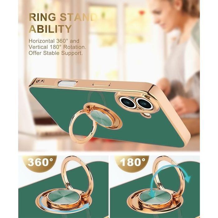 Coque de protection - BOOLING - iPhone 17 - Antichoc - Anti-Rayures - Vert Nuit