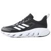 All Day Boom E Cushioning Non-Slip Durable Low-Top Casual Running Shoes Unisex Sneakers Black White JI2754