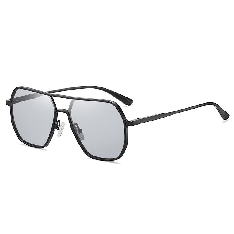 Men's Polarized Color-Changing Driving Sunglasses, Large Frame, UV Protection