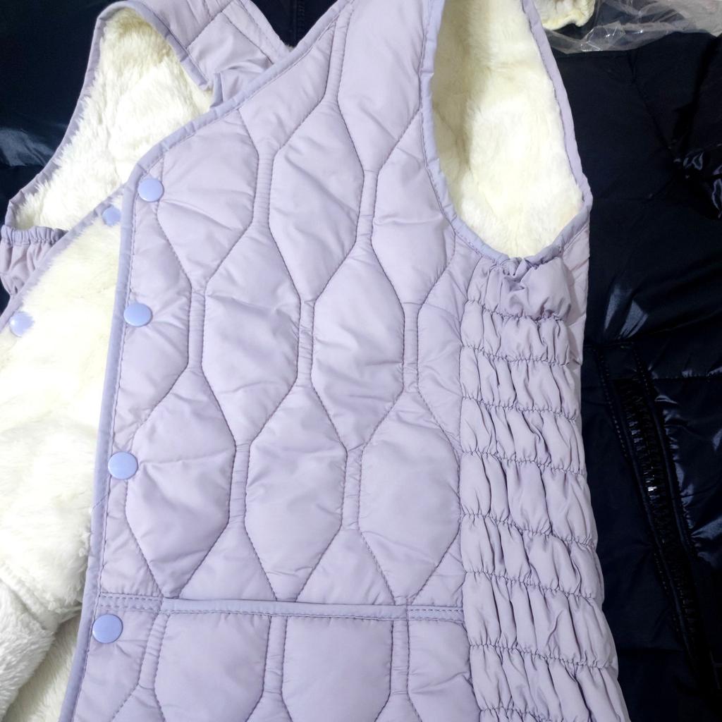 Xiaohongshu good quality vest outer wear inside with fleece thickened lamb fleece top women's warm vest