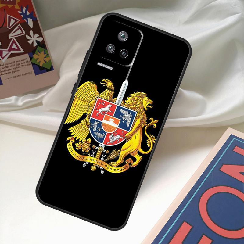 Чехол с армянским флагом для Xiaomi 14 13 Ultra 12 Lite 11T 12T 13T Pro POCO M6 X3 X5 X6 Pro F3 F5 M5s