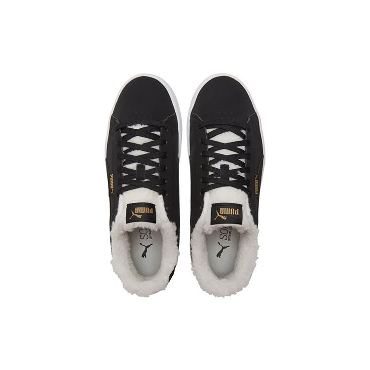 Puma Jada Удобные Теплые Водонепроницаемые Амортизирующие Прочные Легкие Дышащие Низкие Кроссовки Женские кроссовки Черные 382703-01