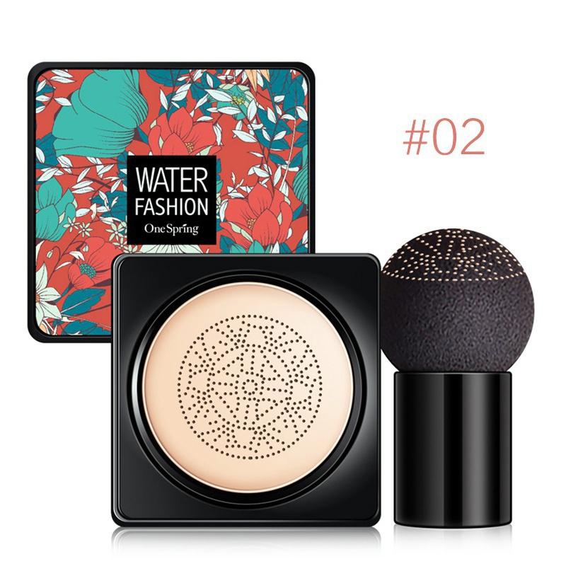 Надувная подушка CC Cream Mushroom Head Foundation Увлажняющий BB крем Nude Makeup Стойкий матовый корректор Foundation Makeup