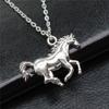 Horse Head And Horseshoe Necklace Jewelry Making Supplies Vintage Fashion Jewelry On The Neck