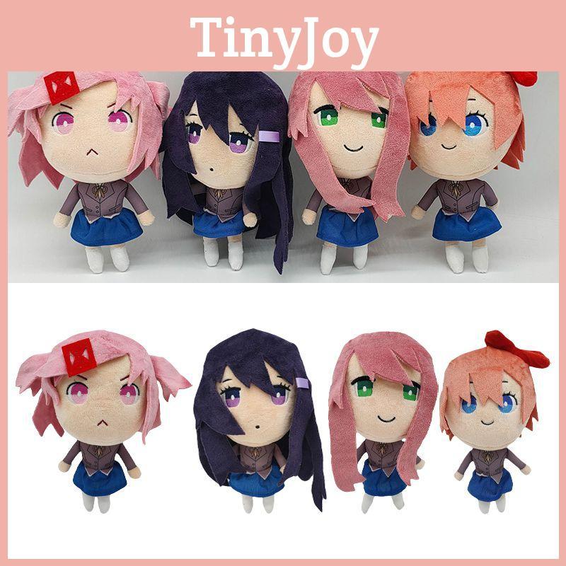 Очаровательные новые плюшевые игрушки Doki Doki Literature Club, идеально подходящие для дома и декора комнаты