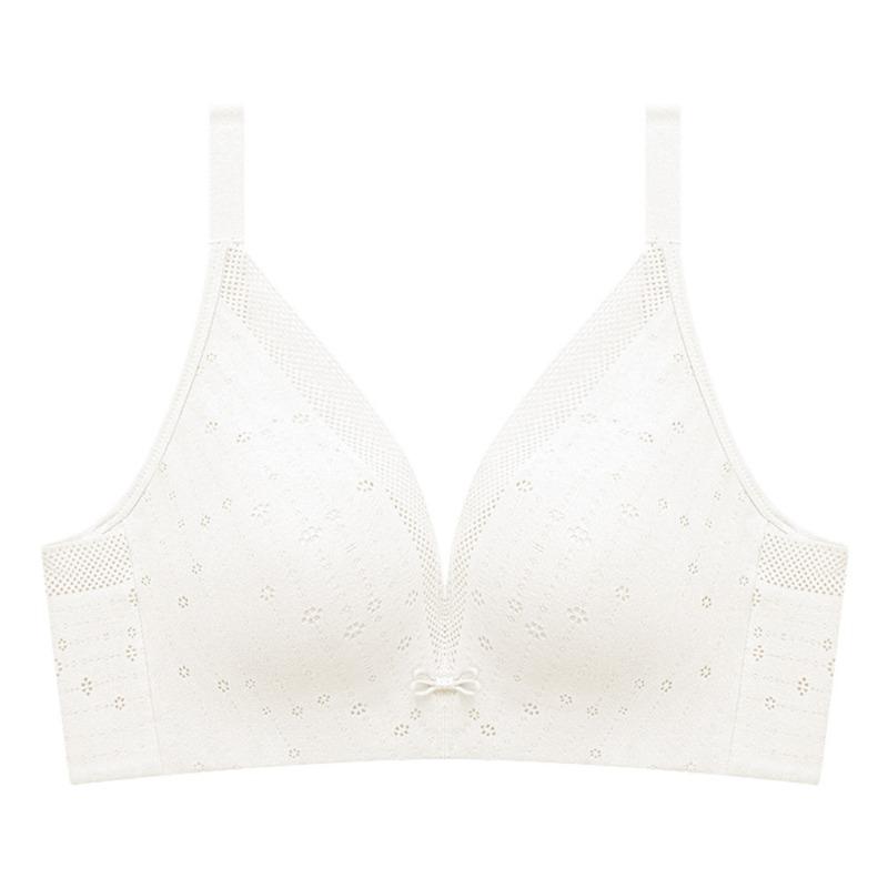 Тонкий бюстгальтер без стального кольца, притягивающий грудь, ультратонкий бюстгальтер с защитой от провисания, женский летний бюстгальтер