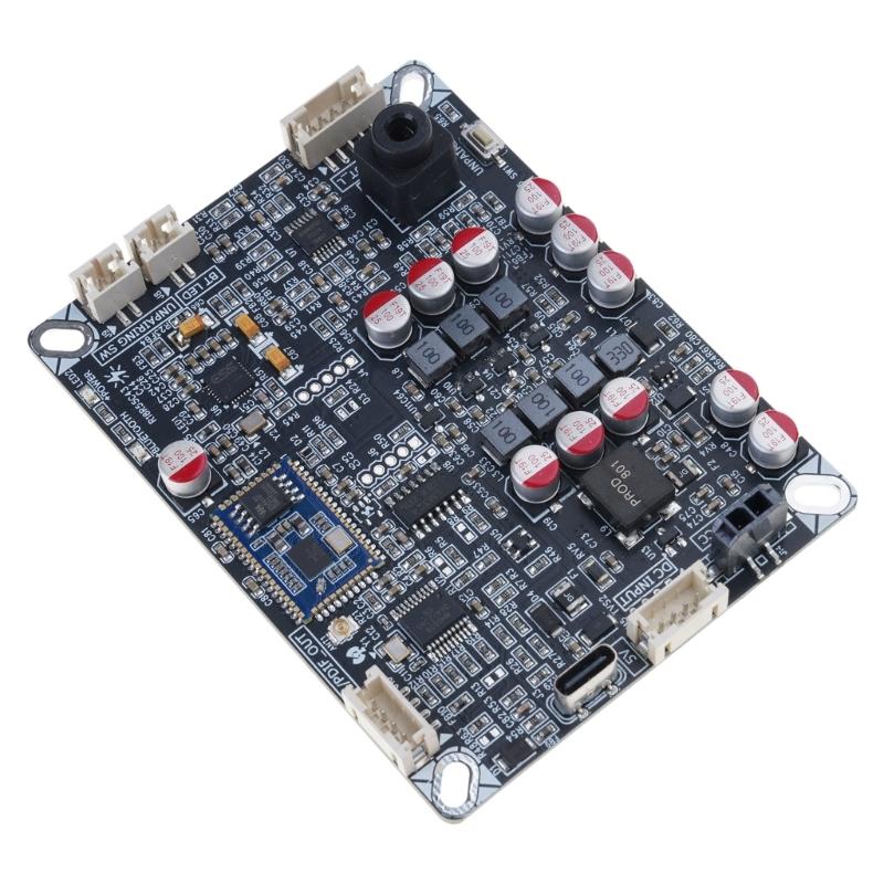 Плата-приемник звука QCC5171 BLE5.3 с поддержкой LDAC, коаксиальным и 3,5-мм выходами обеспечивает беспроводное качество звука