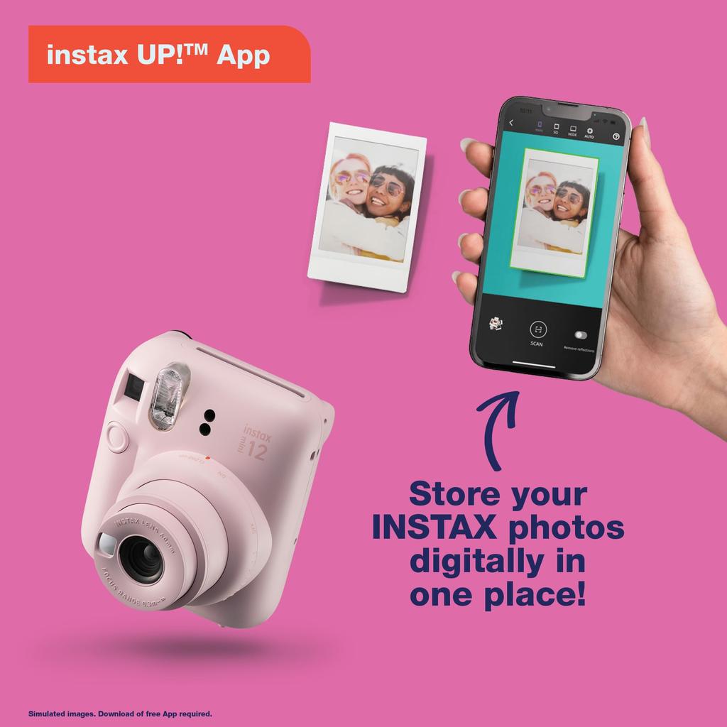 Fujifilm Мгновенная камера Instax Mini 12 Мятно-зеленый -