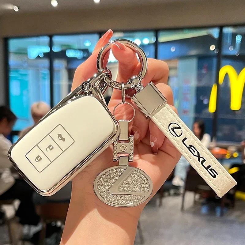 WRSP5 TPU Car Remote Key Case Cover Protection Shell For Lexus NX GS RX IS ES GX LX RC 200 250 350 LS 450H 300H Keychain Accessorises