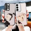 JUJUSU Аниме Персонаж Милый Мягкий Чехол Для Телефона Для Samsung A17 A27 A07 A37 A57 A16 A56 A15 A55 A14 A54 A13 A53 A26 A36 A25 A35 A24