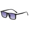 New 5-in-1 Men's Sunglasses Ultra-Light Square Magnetic Polarized Sunglasses Optical Prescription Glasses for Men