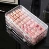 Clear Press On Nail Storage Box Folding Nail Art Storage Box Large Capacity Plastic Display Case for Press-On Nails & Tips