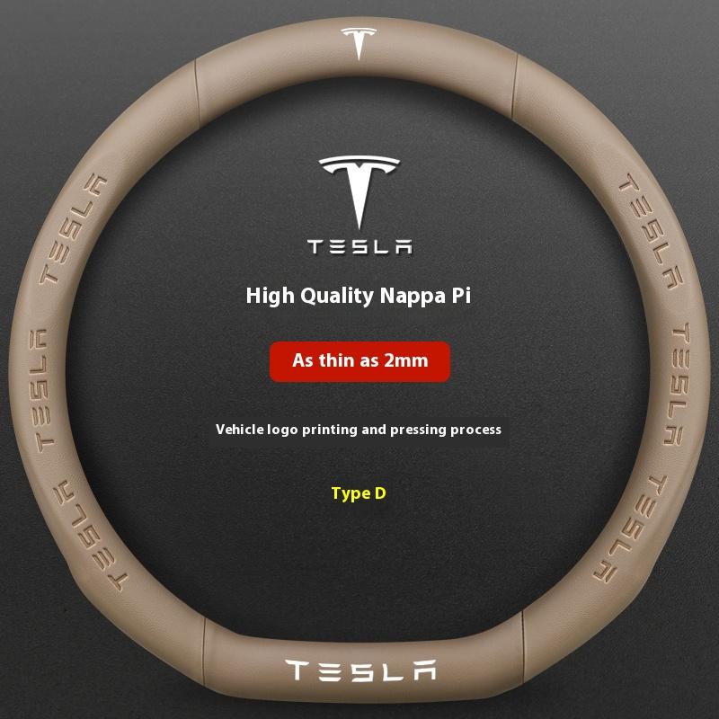 AME1 Car Steering Wheel Cover For Tesla Model 3 Model S Model Y Model X Roadster 2019-2025 Auto interior Steering Wheel Accessories