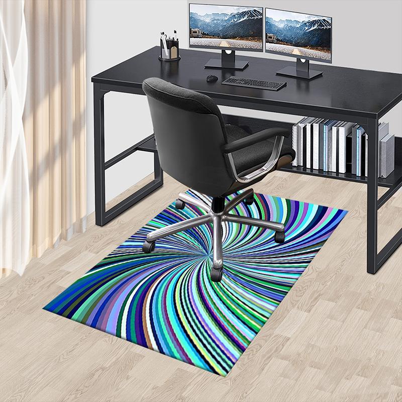 1PC Swirl Pattern Extra Large Non Slip Floor carpet, Office, family, bedroom, Studio Large Area Rug Indoor Rugs, , Vibrant Colors