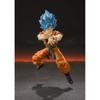 TAMASHII NATIONS SHFiguarts Dragon Ball Супер Сайян Бог Супер Сайян Сон Гоку -Супер- Приблизительно. Подвижная фигура, окрашенная в цвет АБС и ПВХ, 140 мм.