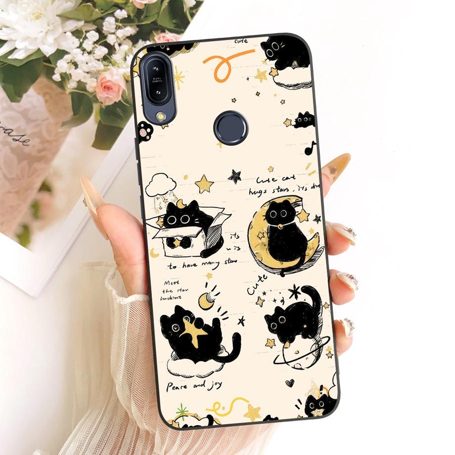 Чехол для телефона для ASUS Zenfone Max M1 M2 Pro ZB602KL ZB601KL ZB555KL ZB556KL ZB631KL ZB633KL Funda Мягкий силиконовый чехол с рисунком