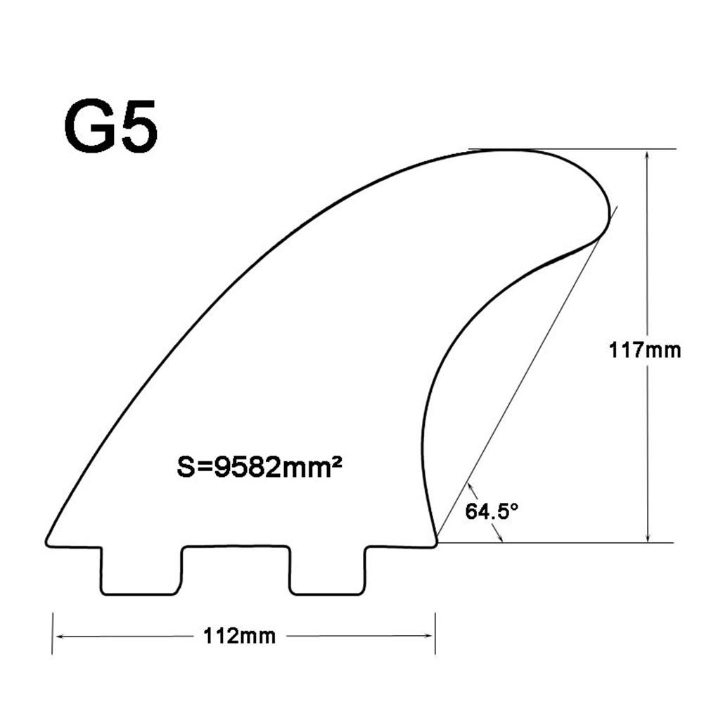 3 шт./комплект Плавники для серфинга Для плавников G5 Сотовые плавники Многоцветные Плавники для серфинга