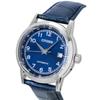 Citizen Мужские часы NJ0210-13L с синим циферблатом и кожаным ремешком, автоматические