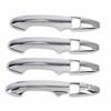 Car Decoration Door Bowl Handle Cover For Honda CRV 2007-2011 Silver Carbon Fiber Cars Accessories Styling Upgrade