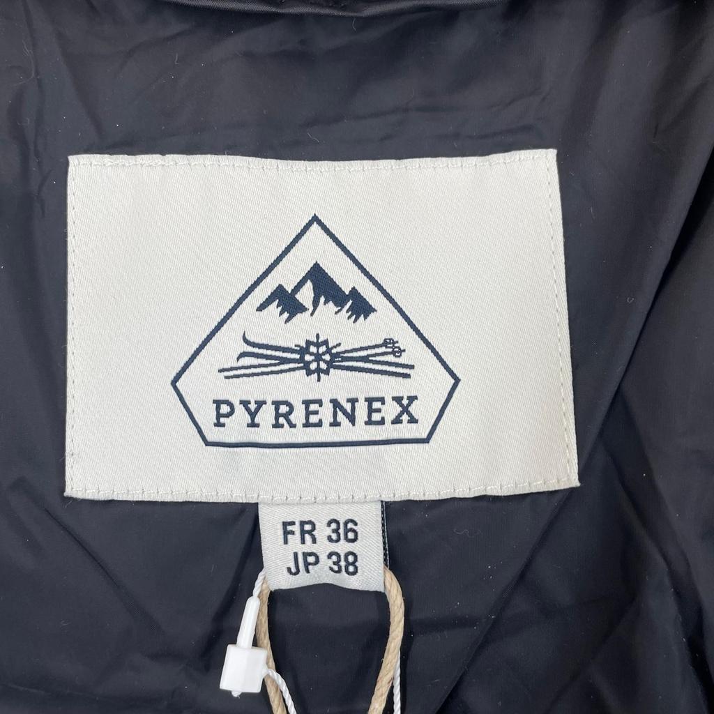 Pyrex EUL-79100-B Down jacket black mens 38 used